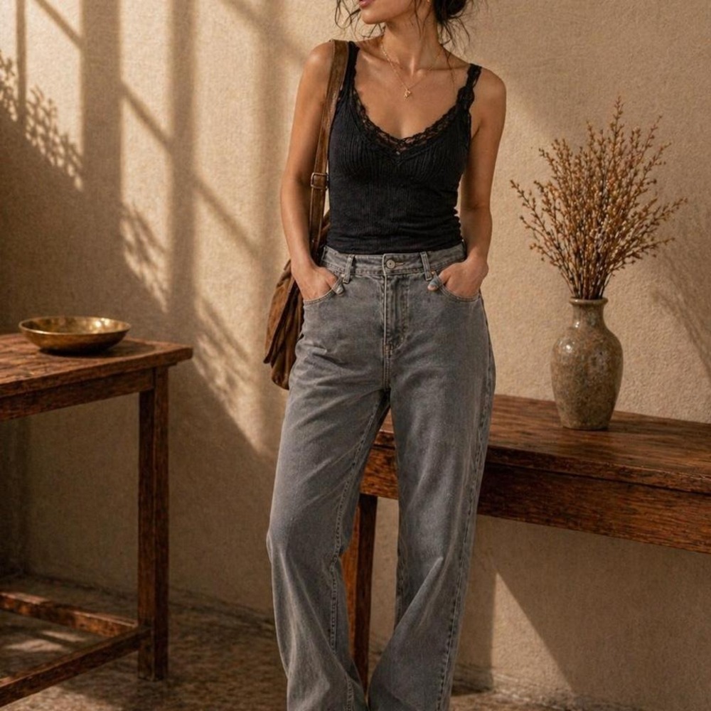J.Jill olive straight leg jeans